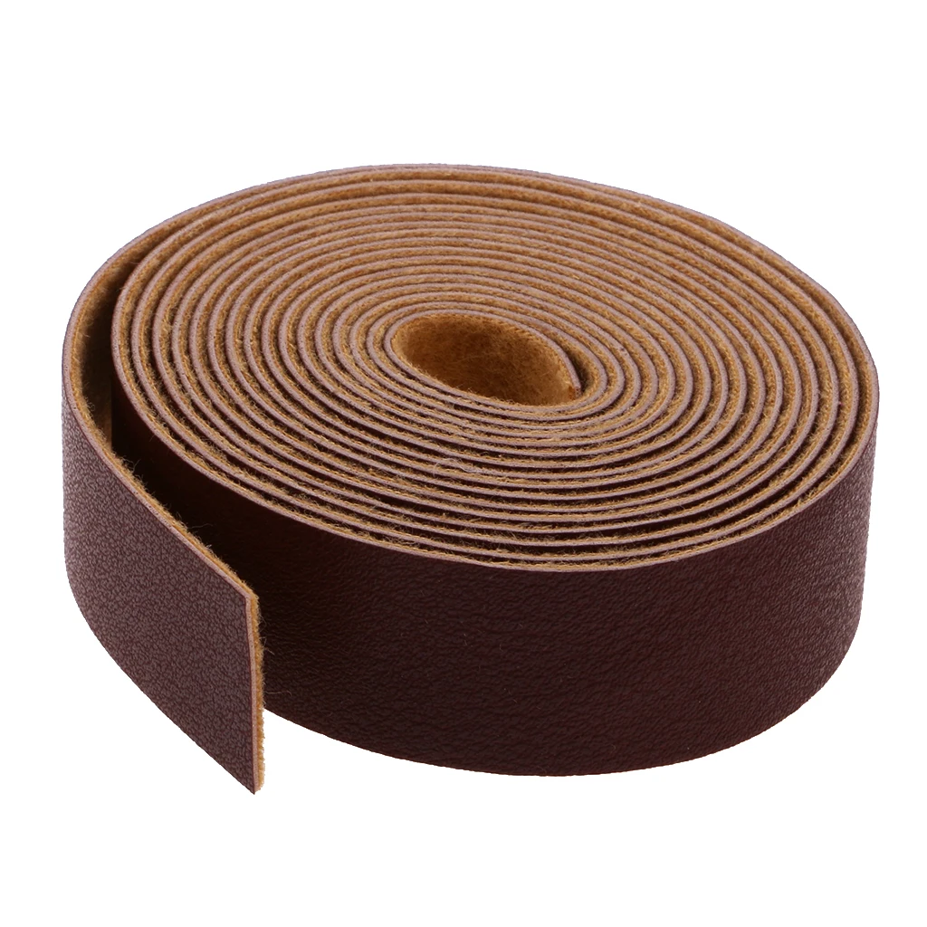 2pcs 10 Meters 20mm Leather Strap Strips Leather Craft DIY Belt Handle Craft
