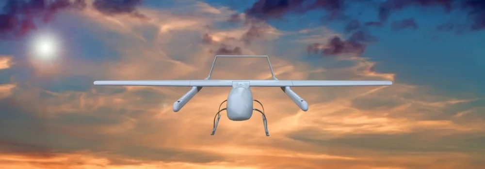 MUGIN-2 2930 мм H-TAIL стекловолокно и углеродное волокно VTOL UAV платформа