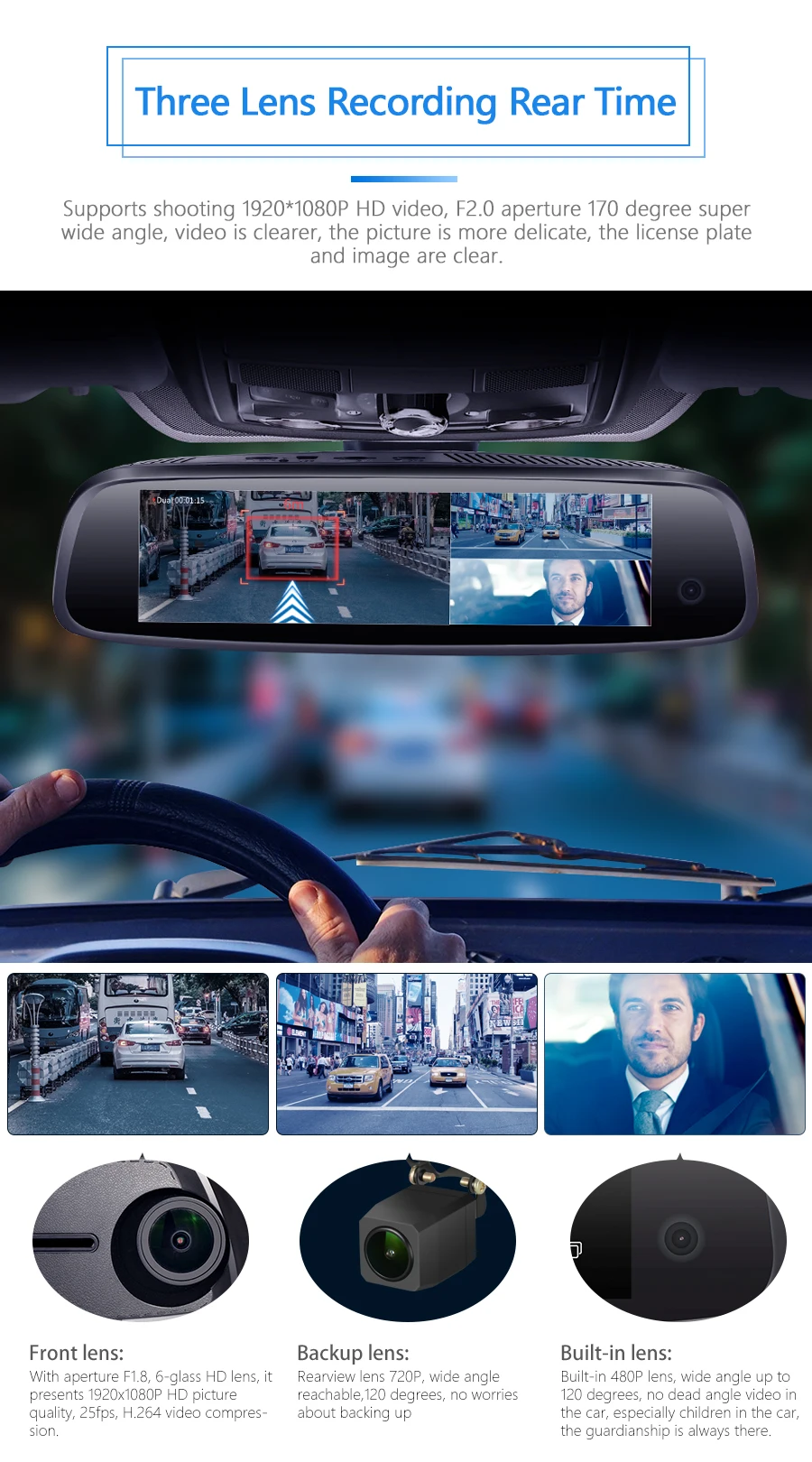 2 rear view camera