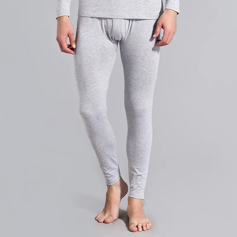 

Winter Mens Warm Long Johns Thermo Underwear Brand Cotton Thermal Bottoms Stretch Leggings Man Home Pants Sexy Hot Sleepwear