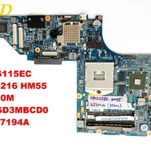 Для Sony MBX-216 Материнская плата ноутбука VPCS115EC HM55 GF310M DA0GD3MBCD0 A1767194A протестированный отлично разъемы