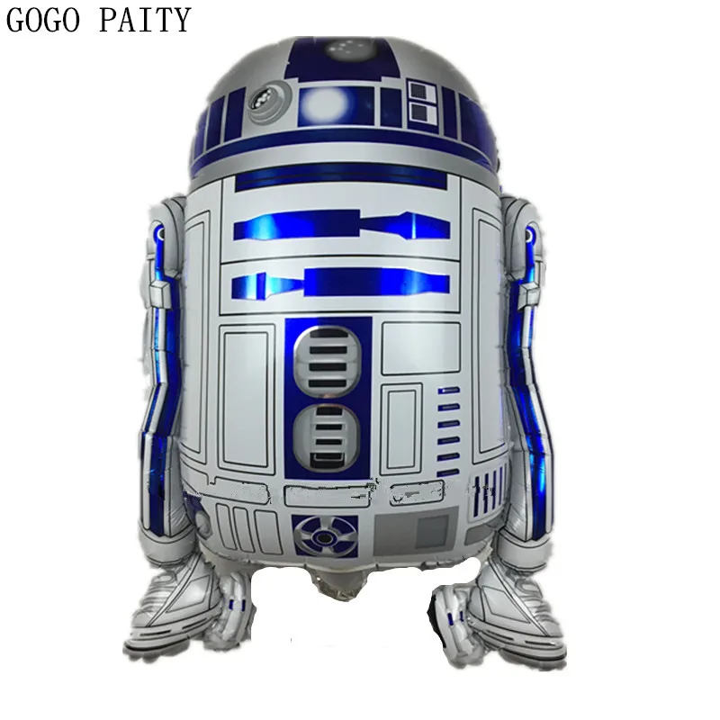 GOGO PAITY Kostenloser versand Star Wars Globos R2-D2 фолиенбаллоны Partyzubehor баллоны с гелием Kinderspielzeug Geschenke