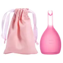 Женский многоразовый Мягкий медицинский силиконовый женский разгрузочный клапан менструальная чашка без протечек безопасность Менструальный месячный период чашка Вагина уход