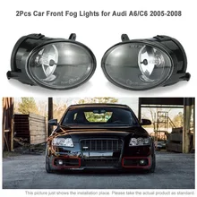 KKmoon для Audi A6 C6 одна пара Car передние противотуманные фары светодио дный лампы 2005 2006 2007 2008 4F0941700