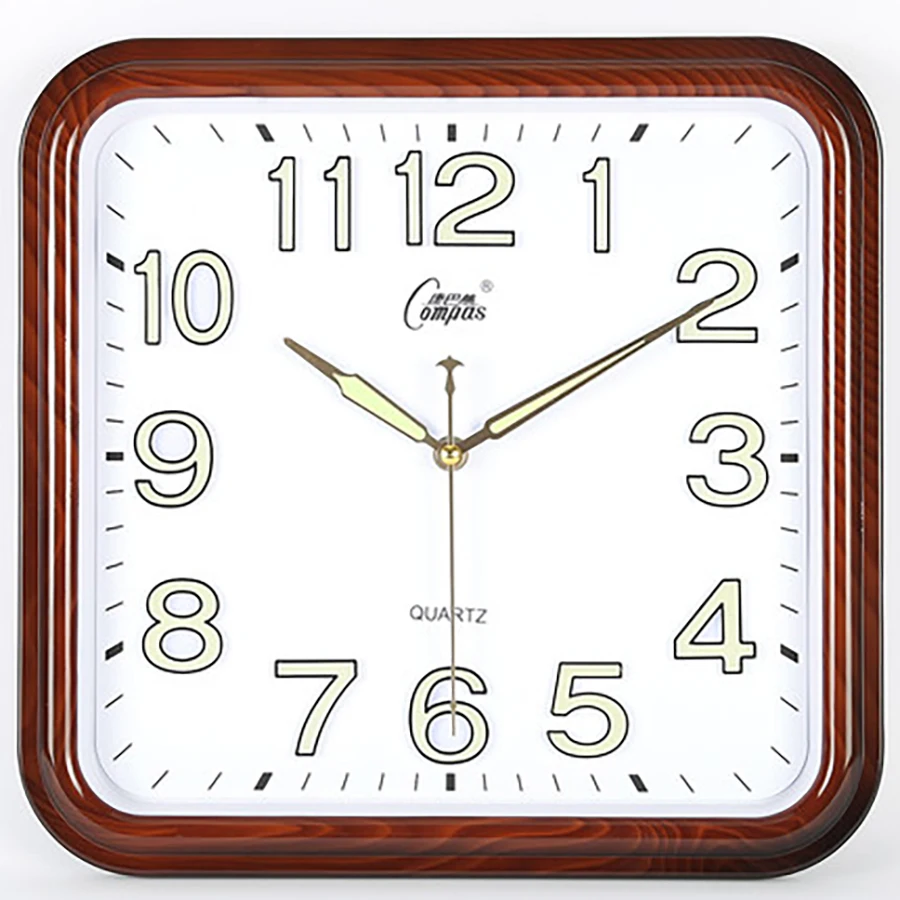 Квадратные настенные часы современный дизайн настенные часы Pow Patrol настенные часы механизм простой Relogio Parede Настенные часы WZH690