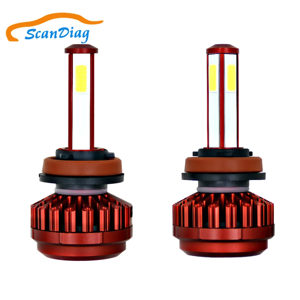 SCANDIAG H11 Led headlight bulbs, 80W Extremely Bright 8000 lumens LED