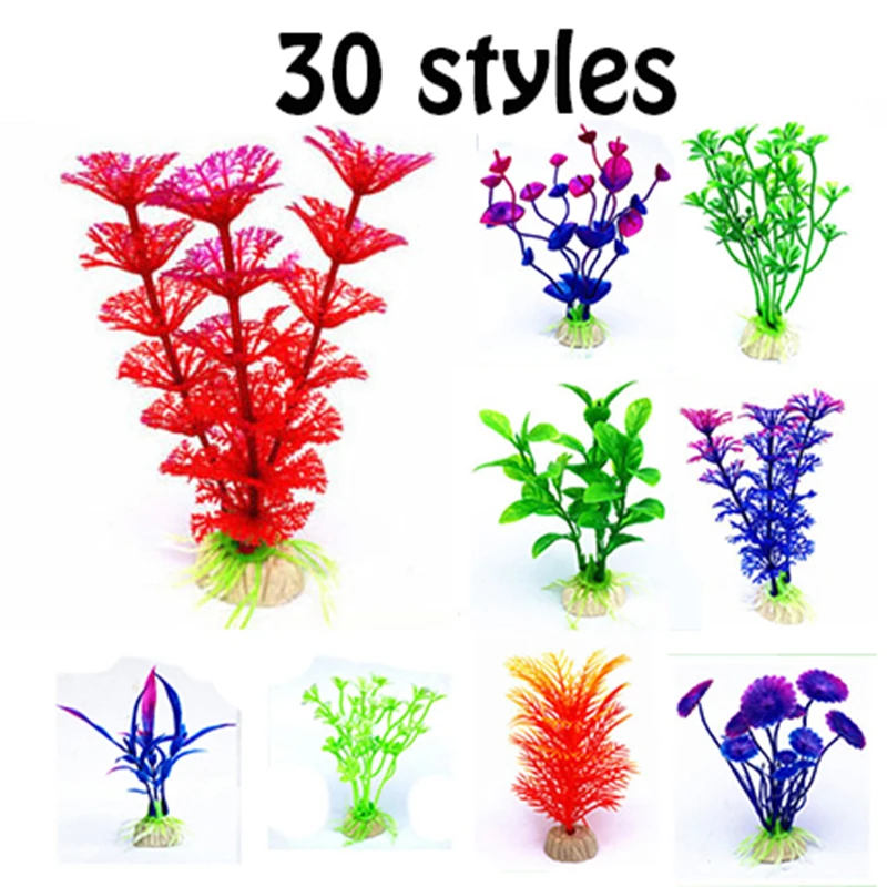 30 kind of Ornament Artificial Underwater Plant 10ps/set Fish Tank
