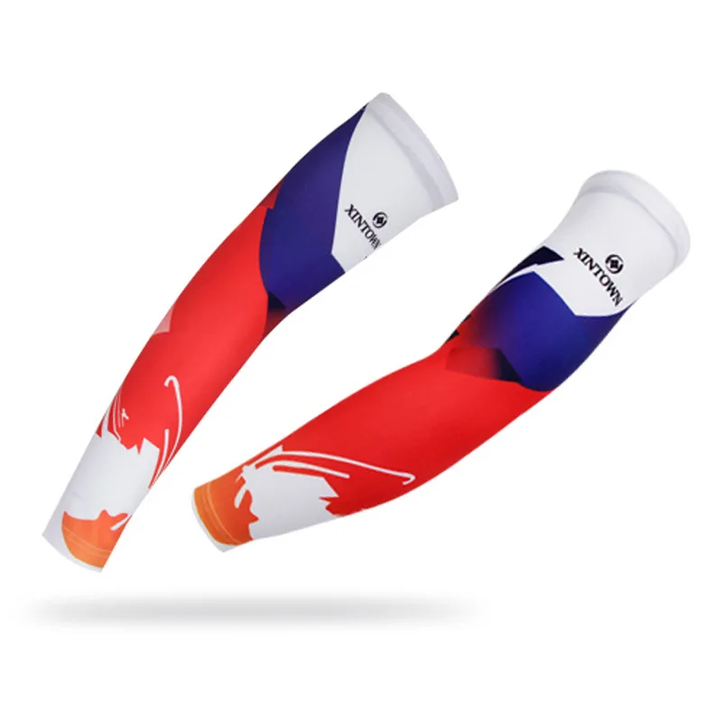 

XINTOWN Cycling Arm Sleeves Running Armwarmers UV Protection MTB Bike Bicycle Sleeves Arm Protection Riding Arm Sleeves