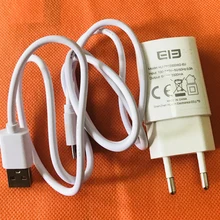 Оригинальное зарядное устройство для путешествий ЕС штекер адаптер+ USB кабель для Elephone A4 MT6739 четырехъядерный