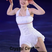 Пользовательские Обувь для девочек Фигурное катание Платья для женщин бренд Vogue соревнования по фигурному катанию платье Дети dr3265