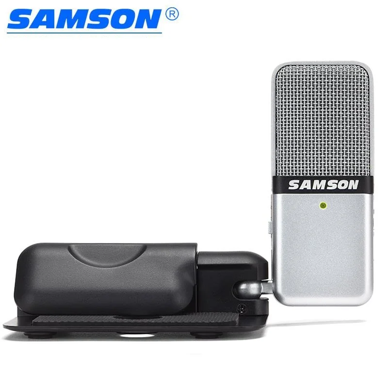 Samson GO Mic Мини Портативный конденсаторный микрофон с зажимом дизайн USB разъем совместим с Mac или PC Музыка Подкаст