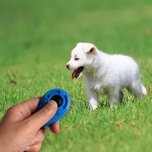 4 шт./компл. забавные кликеры для дрессировки для домашних собак Кнопка нажмите Тренер Собака принадлежности Красочные тренировки товары