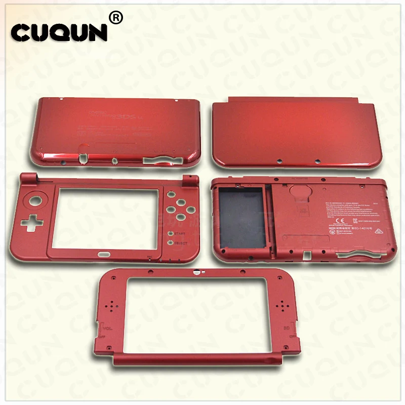 Original Housing Case For new 3DS XL Console Shell Case For new 3DSLL Included 5pcs Without Buttons & Screws