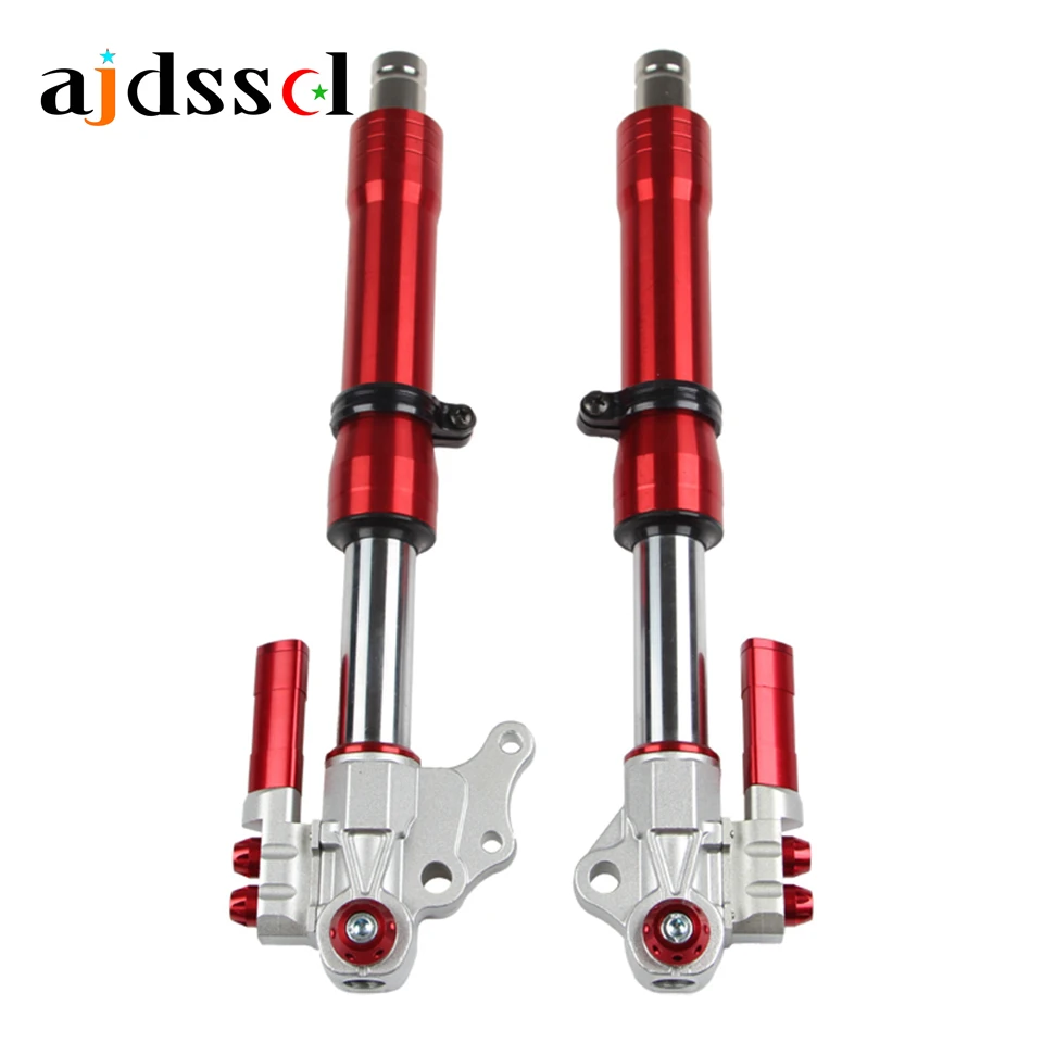 

Universal 27MM*400MM CNC Aluminum Alloy Motorcycle/Scooter Modified Front Suspension Adjustable Rebound Damping Shock Absorbers