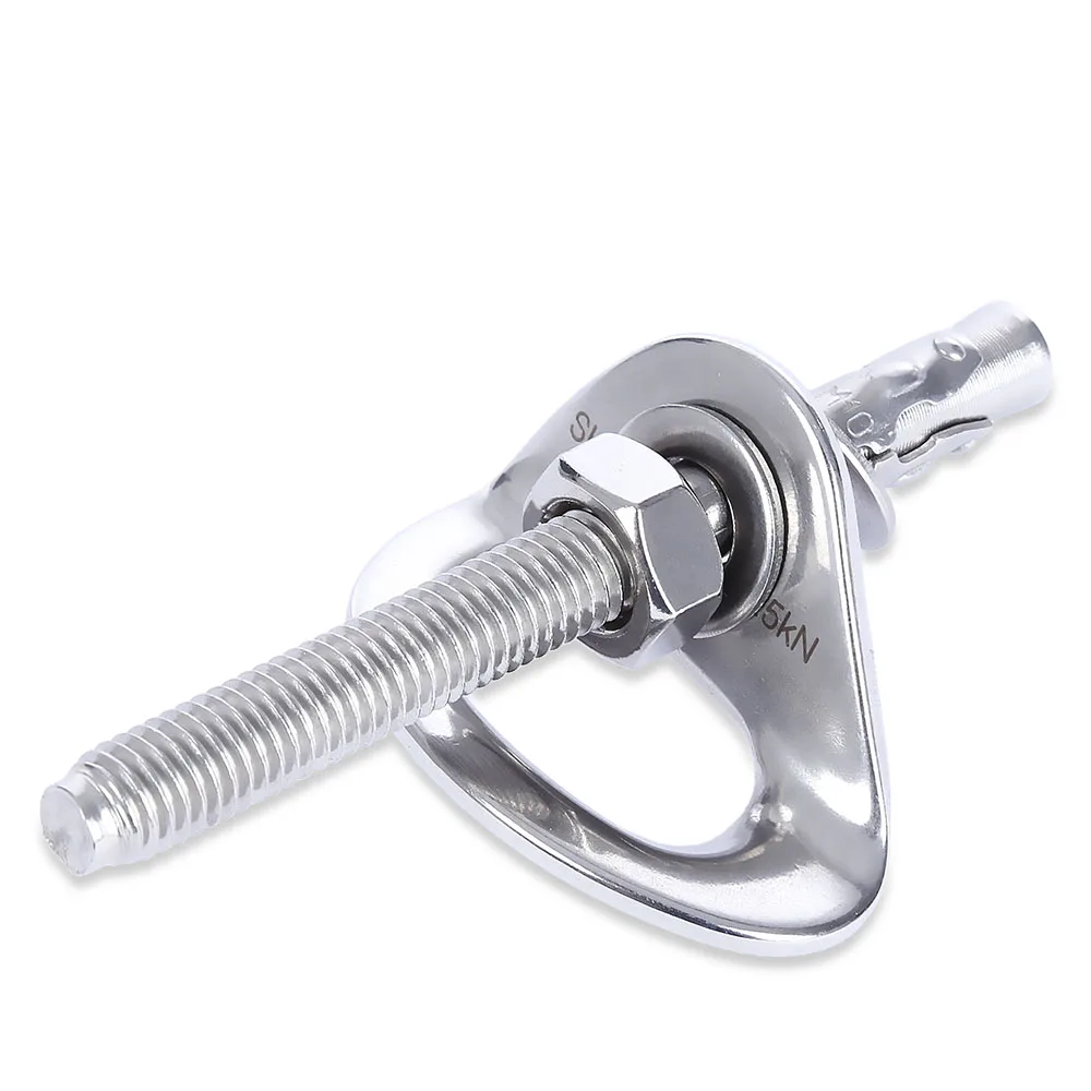 Outdoor Stainless Steel Rock Piton Climbing Fastening Bolt Portable Professional Rock Climbing