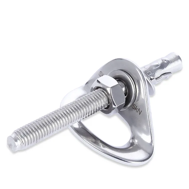 Outdoor Stainless Steel Rock Piton Climbing Fastening Bolt Portable