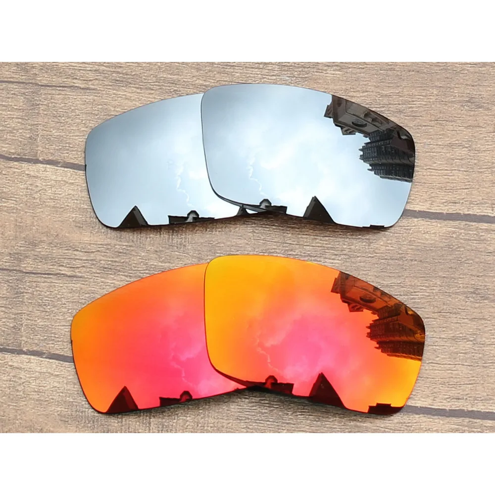 Vonxyz 2 Pairs Ruby Mirror &amp Chrome Polycarbonate Replacement Lenses for-Oakley Canteen 2006 Frame | Аксессуары для одежды