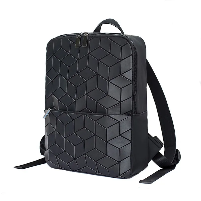 

Women And Men Geometric Laptop Backpack Women Backpack School Hologram Folding Student Zipper Backpacks Bagpack Mochila Feminina