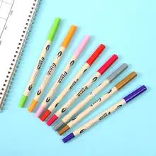 7/13/26 шт./компл. Творческий простота щетка ручка зубная щетка с двумя головками для рисования эскизный чертёж Ручка kawaii декоративно-прикладного искусства расходные материалы