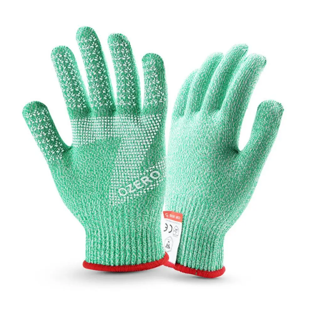 Устойчива к порезам перчатки уровень 5 Анти-сопротивление не скользят сад безопасности рабочих защитные перчатки