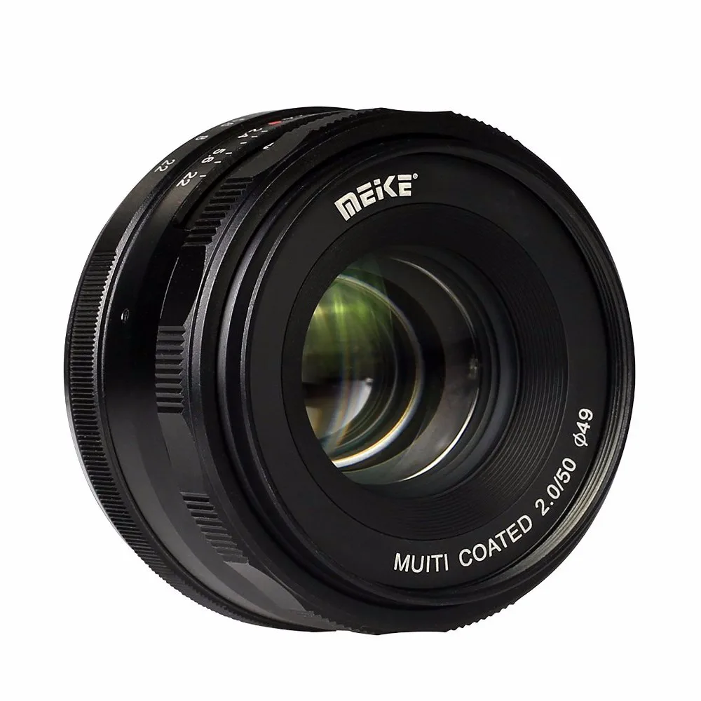 

Meike 50mm f2.0 Large Aperture Manual Focus lens for Olympus E-M5 II E-M10 III Panasonic GX85 GH5 FZ280 FZ300 G85 GH4 GH5S