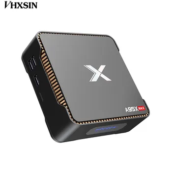 

VHXSIN 5 PCS/LOT A95X MAX Amlogic S905X2 4G+64G With Record Funtion Android 8.1 dual wifi 1000M lan tv box