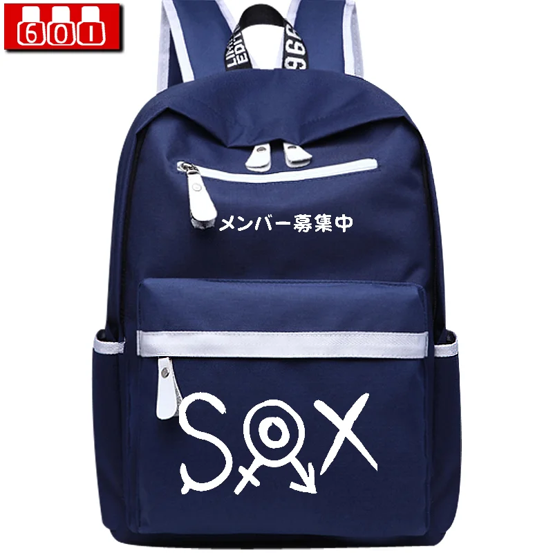 

Anime Shimoneta to Iu Gainen ga Sonzai Shinai Taikutsu na Sekai Cosplay male and female campus student leisure travel backpack
