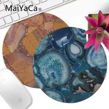 

MaiYaCa Teal Agate Anti-Slip Durable Silicone mat mouse 20x20cm 22x22cm diameter round mouse pad