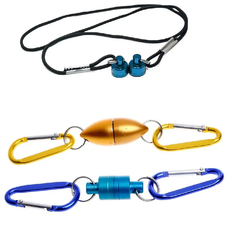 1Pcs Fly Fishing Net Release Holder With Aluminium Alloy