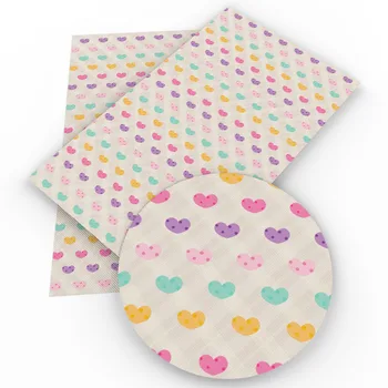 

David accessories 20*34cm heart love dot flower faux synthetic leather,DIY Home Textile Decorative knotbow Garment Bags,1Yc4271