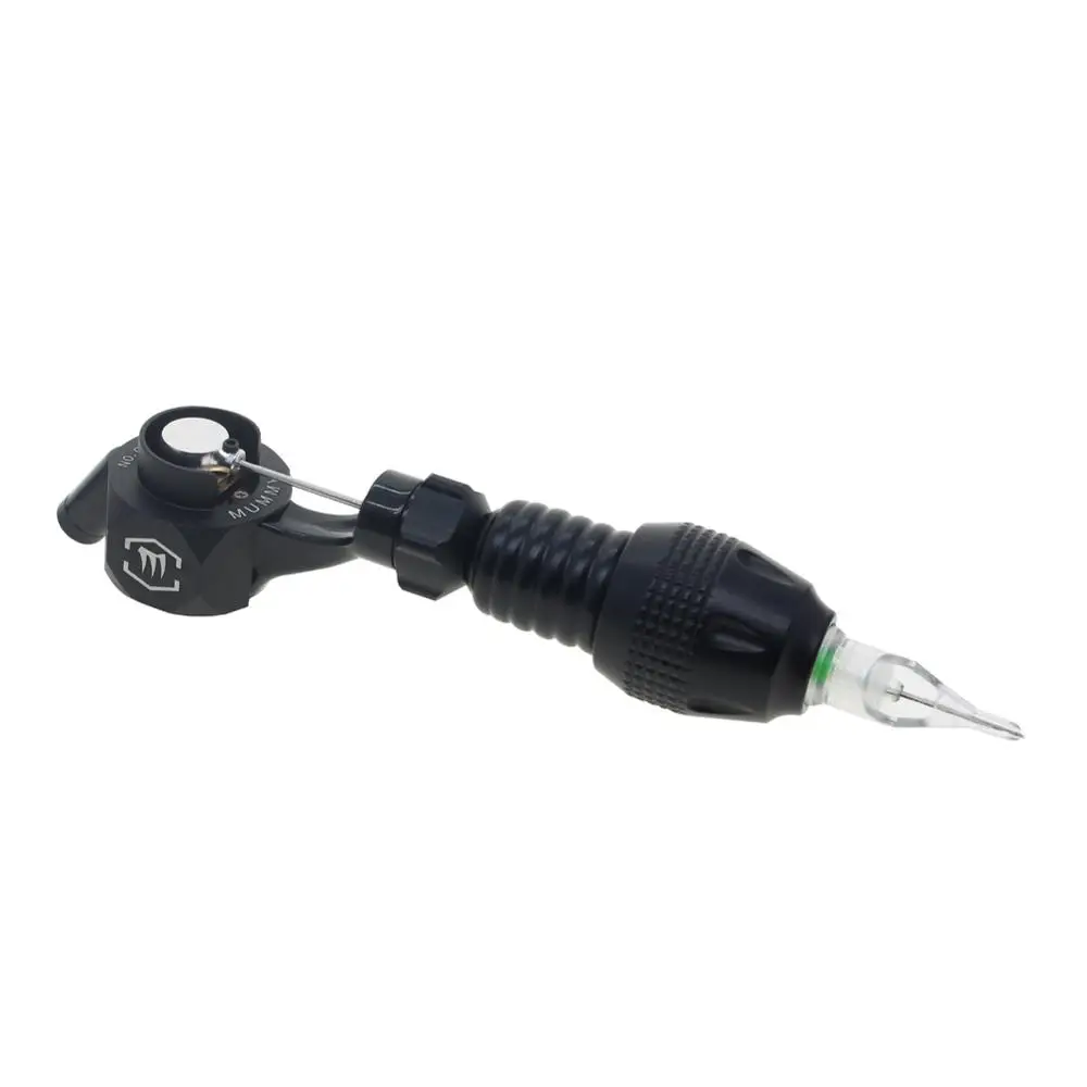 

Tattoo Rotary Machine Gun with Adjustable Cartridge Tattoo Grip (black)