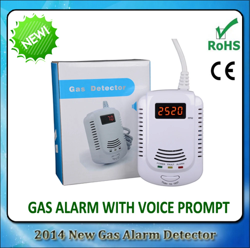 20PCS Home Kitchen Security Combustible Gas Detector LPG LNG Coal