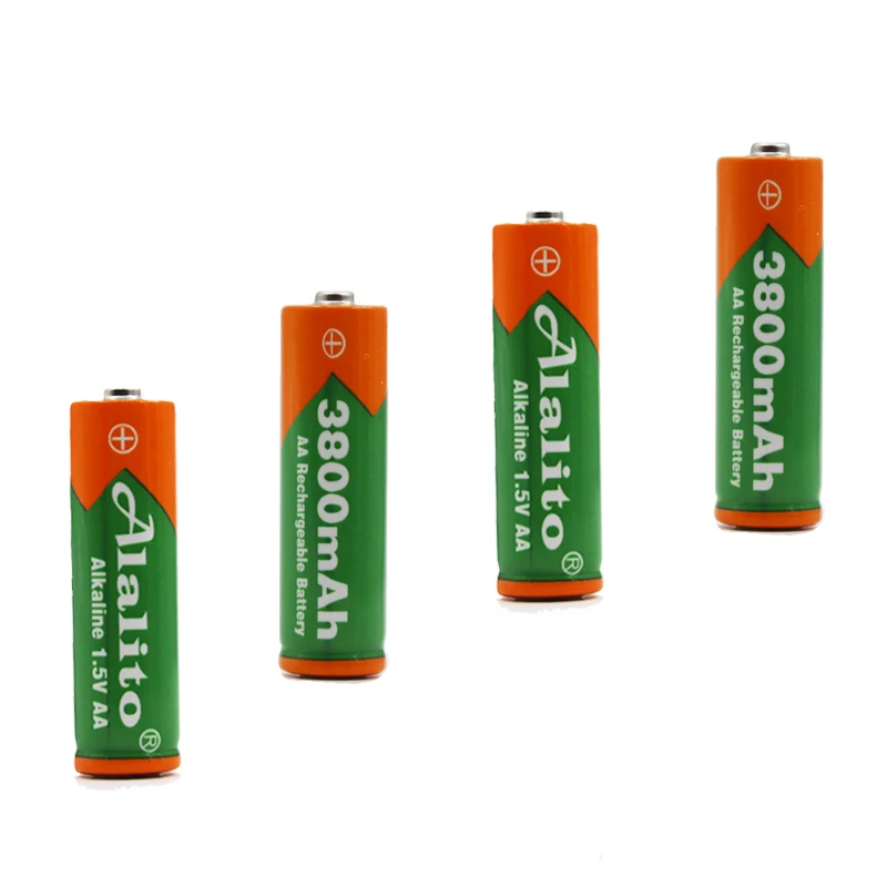 10 шт./лот новый бренд AA Аккумуляторная батарея 3800mah 1 5 V Новая Щелочная