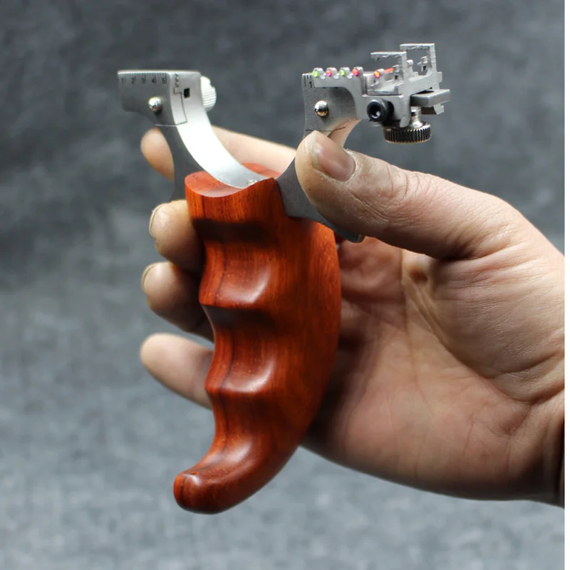 

Powerful Slingshot Bow Catapult Outdoor Hunting Wood Sling Shotting Tools Stingles