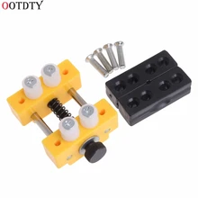 Тиски, стол Слесарные Тиски для ювелирных изделий ремесла для моделирования, работы замок с фиксированным ремонт инструмента