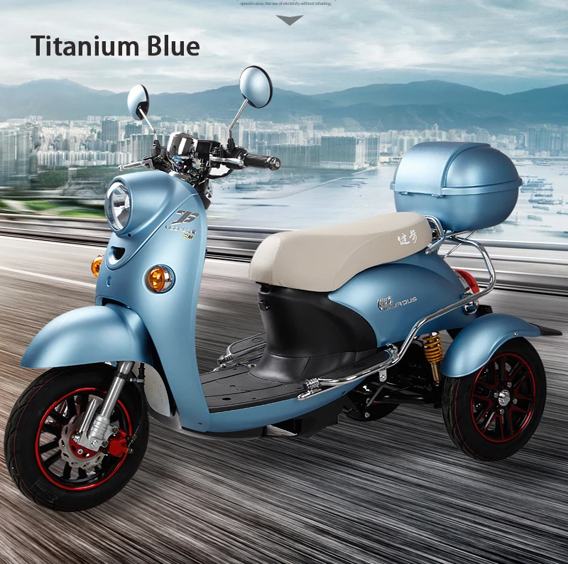 Excellent Three Wheel Electric Scooter Multicolor Fashion Environmental Protection Tricycle for Adult Handandicapped Scooters Motorcycle 14 Excellent Three Wheel Electric Scooter Multicolor Fashion Environmental Protection Tricycle for Adult Handandicapped Scooters Motorcycle 14