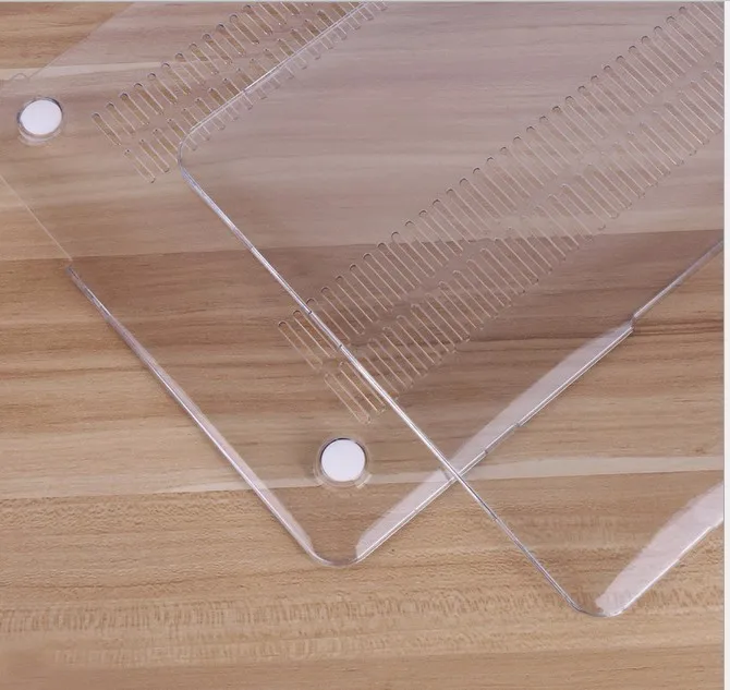 Transparente Cristal De Plástico Duro Claro Laptop