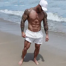 Одежда для плавания для мужчин s 2 в 1 плавки для плавания летние мужские шорты для серфинга Двойной Купальник с оборками плавки для плавания пляжные шорты штаны для серфинга