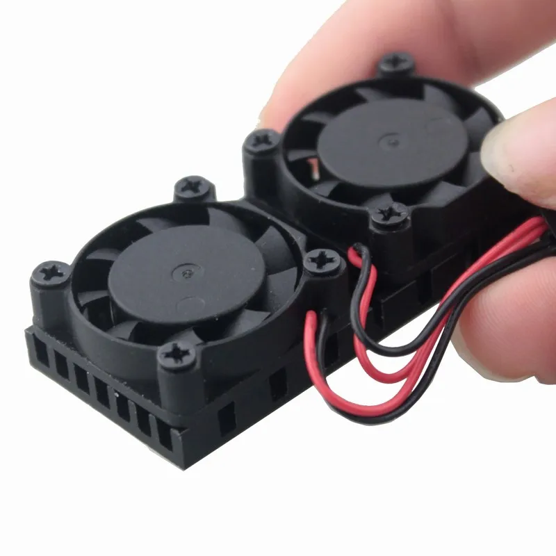 

2 шт., Охлаждающие вентиляторы для Raspberry Pi 3 Pi 2 Model B + NESPi