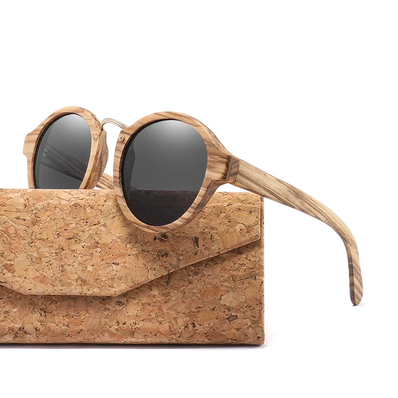 

2017New Fashion Zebra Wood Women Sunglasses Original Brand Design