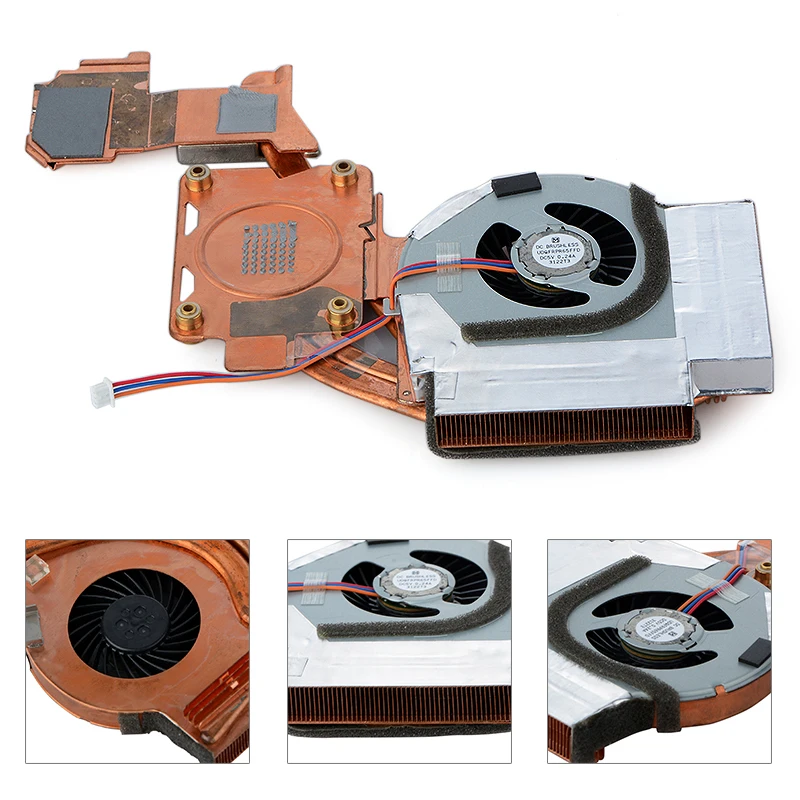 

3Pin CPU Cooling Fans For Lenovo ThinkPad T500 Computer Case CPU Cooler Radiator