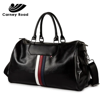 

Fashion Leather Men's Travel Bags Waterproof Suitcase Duffel Bag Large Capacity Luggage Bags Casual High Quality Leather Handbag