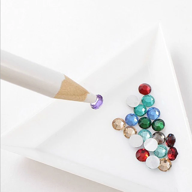Professional Nail Art Pen Stick Pasting Rhinestone Glitter Diamond Professional Nail Art Pen Stick Pasting Rhinestone Glitter Diamond Fingernail Colorful Encrusted