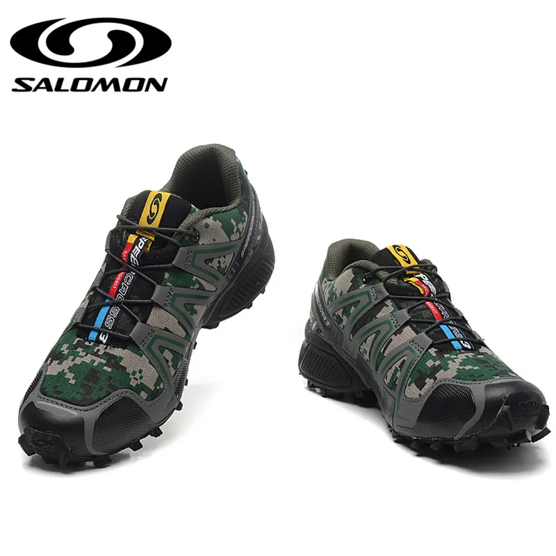 Salomon Speed Cross 3 CS III Men Shoes Professional Outdoor Male Athletic Sport Running Shoes Original Speedcross 3 Size 40-46