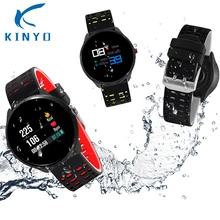 Smart Браслет монитор сердечного ритма Шагомер трекер сна IP68 Водонепроницаемый Фитнес трекер умный группа для Android IOS iPhone