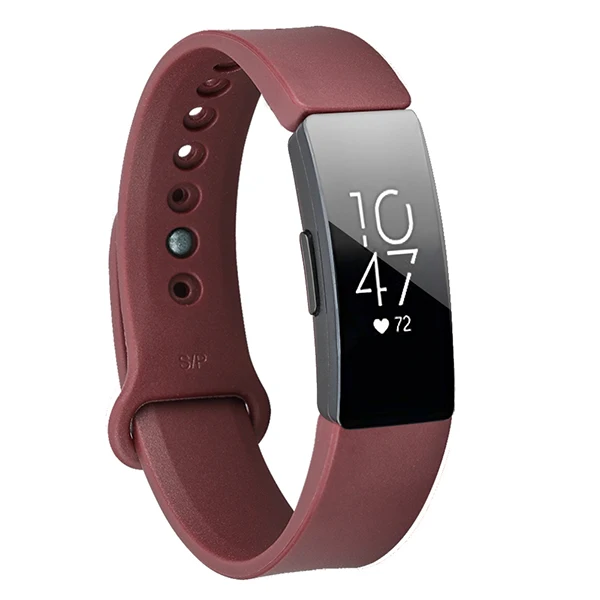 Силиконовый ремешок для часов Fitbit inspire HR трекер активности Браслет для Fitbit inspire/inspire HR ремешок для часов - Цвет: Коричневый