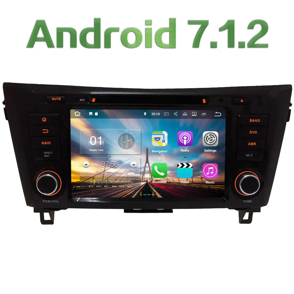8 Android 7 1 2 Quad Core 2GB RAM 3G 4G Wifi DAB SWC Car DVD