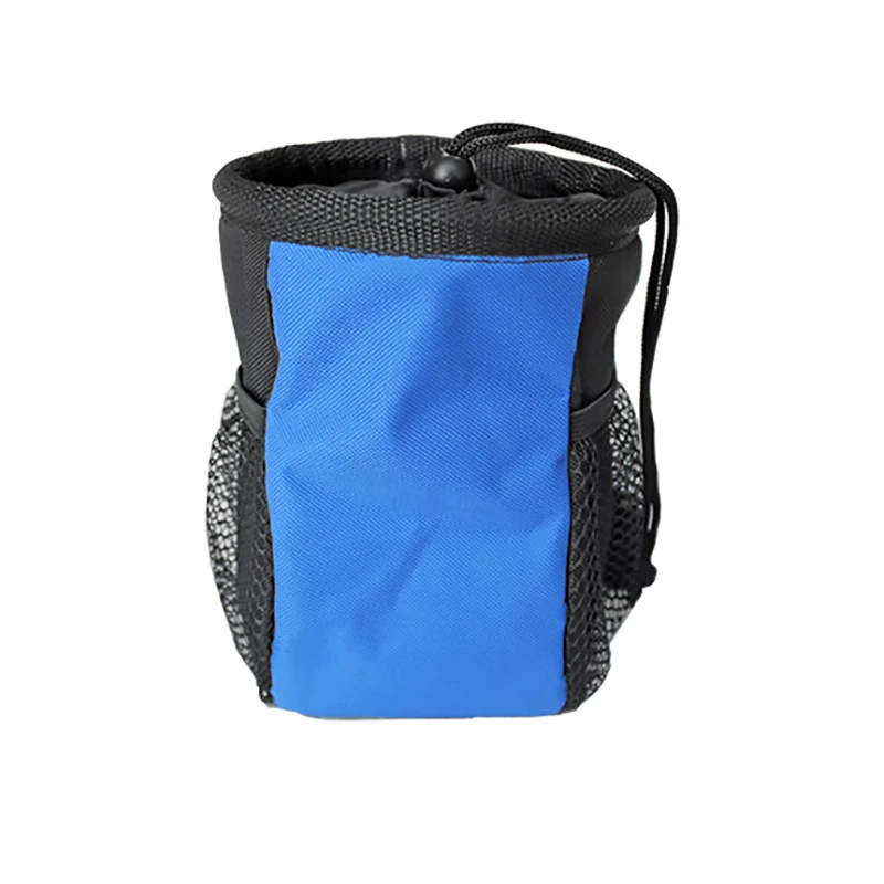 TAILUP сумки для дрессировки домашних собак переносная Съемная собачка домашнее животное карманная сумка для кормления Щенячий снек награда Интерактивная поясная сумка - Цвет: Blue