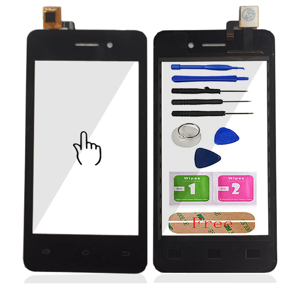 HelloWZXD 4.0inch Capacitive Touch Glass For Micromax Bolt Q301 Touch
