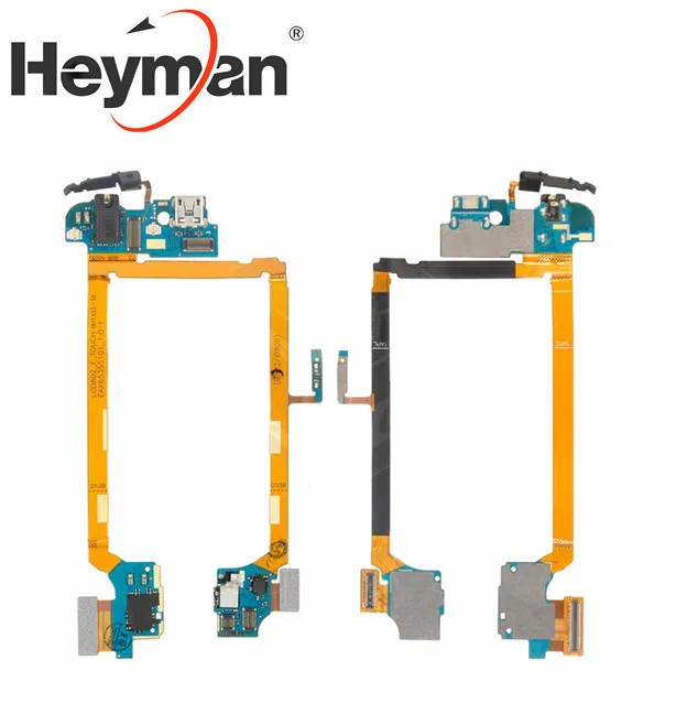 

Heyman Flat Cable for LG G2 D802,G2 D805 (headphone connector,charge connector, microphone, with components, used,tested)